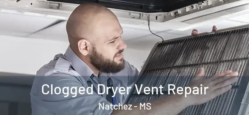  Clogged Dryer Vent Repair Natchez - MS